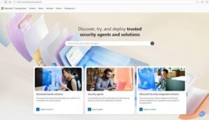 Image showing the webpage to the newly launched Microsoft security store.